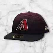 Mens New Era MLB Authentic Collection 59Fifty Fitted Diamondbacks Size 7 5/8