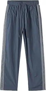 [Generic] Men's Baggy Bodybuilding Sweatpants Casual Running Sport Athletic Pants Mesh Open Bottom Quick Sports Sweat Pants