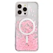 Soka Floating Diamond Magsafe Case (Suits iPhone 16 Pro Max) - Pink