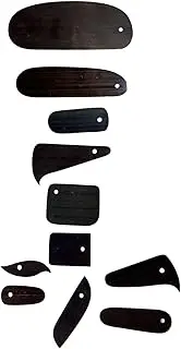 Perfeclan 11x Violin Scrapers Set, Violin Making Tools, Violin Tools for Luthier Violinist