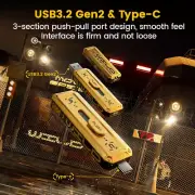 MOVESPEED Flash Drive 1TB 2TB 1090MB/s Solid State Pen Drive USB3.2 Gen 2 Type C