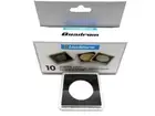 10 Quadrum Square Coin Capsule Holders for Liberty Franklin Kennedy Half Dollars