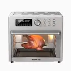 26 Quart Air Fryer Oven with 9 Accessories,21-in-1 Smart Large Airfryer,Count...