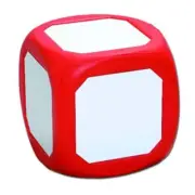 Learning Advantage CTU7830 Magnetic Write-On Wipe-Off Die Red