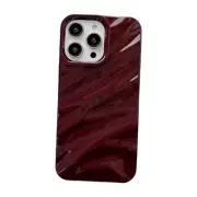 Caseative for iPhone 15 Pro Max Case,Water Ripple Pattern Curly Wave Shape