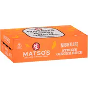 Matso's Extra Ginger Beer Can 330mL