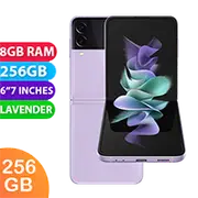 Samsung Galaxy Z Flip 3 5G (256GB, Lavender) - Used (Excellent)
