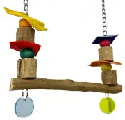 3206 Small Chain Swing Bird Toy parrot cage conure quaker parakeet cockatiel pet