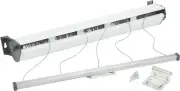 Honey Can Do,Alloy Steel 5-Line Retractable Outdoor Clothesline DRY-03113 White,