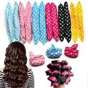 No Heat Curlers You Can Sleep In - 12 Pcs - Hair Rollers for Long Hair - DIY - (6 Colors)