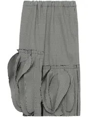 [COMME des GARCONS] Polyester Hard Processing Skirt