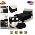 Elegant Twin Size Bed Sheets with Deep Pockets - Wrinkle Resistant Microfiber