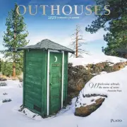 BrownTrout, Outhouses Plato 2025 Wall Calendar