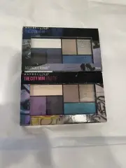2X Maybelline The City Mini Palettes Graffiti Pop & Concrete Runway New
