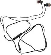 Ear Headphones Volume Control Mic 3.5mm Jack Comfortable TPE Material for Smartphones Tablets Laptops