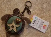 Purse/backpack Charm Chala Turtle keychain coin purse Vegan