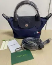 Longchamp Le Pliage Très Paris Horse Handle XS Shoulder Bag Outlet Authentic
