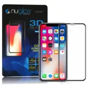 Nuglas 3D Tempered Glass Screen Protector For Iphone X 11 12 13 Pro Max Mini SE