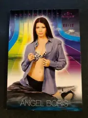 2017 Benchwarmer ANGEL BORIS Dreamgirls #5 Pink Foil Variant/10 PLAYBOY - 90210