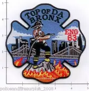 New York City NY Fire Dept Engine 63 Patch v6