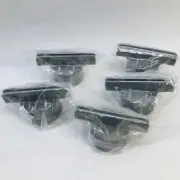 LOT OF 5 ROUND POST CAP SIGN FLAT BLADE BRACKET BA8 - FOR ROUND PIPE POSTS 2⅜"