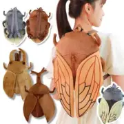 45cm Plush Doll Backpack Brown Soft Plush Toy Gift for Boys and Girls