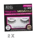 2x Ardell Professional Magnetic Megahold Lashes Demi Wispies Sealed