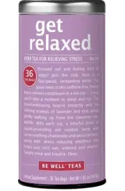 Be Well Teas. Get Relaxed No.14 Tea for Relieving Stress Tea, 36-Count Jan 2027