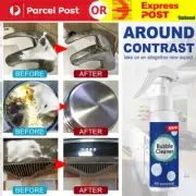 Multi-Purpose Bubble Cleaner Foam Kitchen Degreaser Oil Grease Removal Spray AU