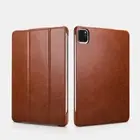 ICARER Retro Genuine Leather Folio Case Smart Cover for iPad Pro 12.9" 11" 2022