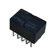 TF2-12V Relay DPDT 1A 12VDC 1.8K Ohm Through Hole ATF203 : RoHS