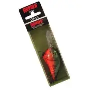 Rapala DT Series Balsa Crankbait 2-1/4 In 10 ft Depth 3/5 Oz Red Crawdad DT10RCW