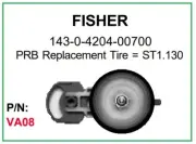 New PRB VA08 VCR Idler For Fisher: 143-0-4204-00700 VA-08