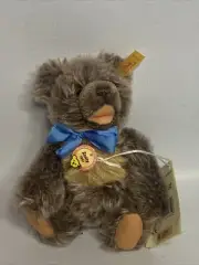 Steiff IM OHR Miniature Zotty Caramel 1951 Original #029950 Mohair Jointed Bear