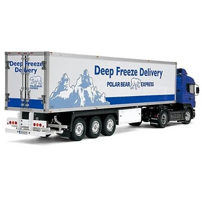 TAMIYA 1/14 RC Electric RC Big Truck No.19 3-Axis Reefer Semi-Trailer From JAPAN