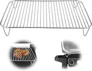 PEUTIER Grill Rack for Ninja Woodfire, Stainless Steel Rack Set for Ninja Woodfire Outdoor Grill & Smoker Barbecue Camping Picnic Grill Accessories