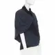 [二手] new RICK OWENS DRKSHDW navy black high neck bundle short sleeve tshirt top XS