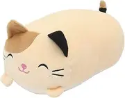 Cuddly Soft Toy Plush Cute Kitten Plush Toy Soft Cat Pillow Animal Doll Stuffed Kitten Pillow Doll Toy for Kids Girlfriend