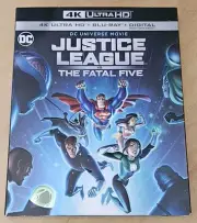 Justice League vs Fatal Five ( 4K Ultra HD + Blu-Ray ) New Sealed Slipcover