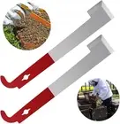 2 Pack Stainless Steel Beehive Scraper Beekeeping Tool, Hive Tool J-Hook Bee ...
