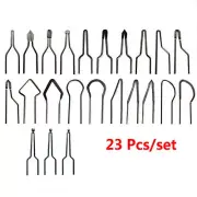 2​3PCS 1mm Pyrography Wire Tips Nibs for 30-50W Adjustable Wood Burning Machine