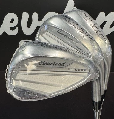 New Cleveland CBX 4 ZipCore Wedge Set 50.12* AW 54.14* SW 58.12* LW KBS Wedges