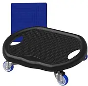 Ab Roller Board | Abdominal Exercise Wheel | Ab Strengthening Rollers | Core Workout Wheels | Silent Ab Wheel Trainer With Mat | Full-Body Core Workout For Home And Gym Fitness