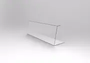Medical Acrylic Sneeze Guards - 1200mm Wide Protective Guards Medical Free Post