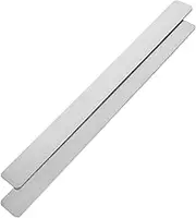 Bulletin Board Strips for Wall 2pcs Adhesive Backing Iron Sheets Photo Wall Message Board Strips