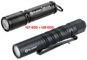 Olight I3T EOS 180 Lum. Slim Tail Switch Flashlight + I3E Keychain LED Flashligh