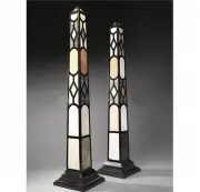 18" Marble Obelisks Set Ancient Egyptians Metaphysical Meditation Home Decors