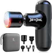 [BOB AND BRAD] Q2 Pro Mini Massage Gun with Heat and Cold Therapy, Pocket-Sized Deep Tissue Massager Gun, Portable Percussion Muscle Massager Gun, Ultra Small&Quiet Massage, Gifts for Men Women