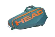 Head Pro Racquet Bag M Cyan/Orange