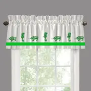 Sea Turtle Seahorse Beach Window Valance/Curtain *Your Choice of Colors*